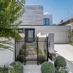 Modern designed family home with white and grey features or photoshoots and filming with Spaces n Places location agency